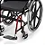Cadeira de Rodas Elite Plus Obeso até 130Kg 52cm Prolife - Imagem 6
