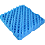 Almofada Caixa de Ovo Espuma AZUL Quadrada - D28 . - Imagem 7