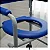 Cadeira de Banho Higiênica Supermedy Basic Slim - Até 90kg - Em Aço - Imagem 7