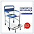 Cadeira de Banho Higiênica Supermedy Basic Slim - Até 90kg - Em Aço - Imagem 9