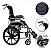 CADEIRA DE RODAS DE TRANSPORTE DOBRAVEL W812 WINNER - Imagem 11