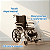 CADEIRA DE RODAS DE TRANSPORTE DOBRAVEL W812 WINNER - Imagem 6