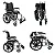 CADEIRA DE RODAS DE TRANSPORTE DOBRAVEL W812 WINNER - Imagem 21