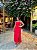 Vestido mídi recortes - Yndu Red - Imagem 1