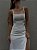 Vestido longo recortes - Antunes - Imagem 1