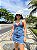Vestido jardineira jeans zíper - Nina - Imagem 2