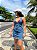 Vestido jardineira jeans zíper - Nina - Imagem 1