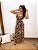 Vestido longo animal print com fenda - Fernanda - Imagem 3