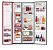 Borracha Side By Side Brastemp WHIRPOOL Brs62  FREEZER  1490*365 - Imagem 1