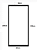 Borracha P/ Expositor Fricon CV1P- 55 PCC  CV1P-PCC 159cm*64 - Imagem 3