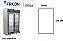 BORRACHA PARA EXPOSITOR FRICON CV1P-PCC 1590x640 preto - Imagem 2