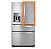 Borracha  GELADEIRA WHIRLPOOL GZ25FSRXYY - 820x425 porta - Imagem 1