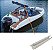 Trilho Suporte de Capota barco/lancha - 4P02 SEM ABA -  3m - Imagem 3