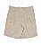 Bermuda chino com pregas Caosart bege - Imagem 1