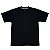 Camiseta básica preta lisa - Imagem 1