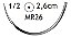 Pgcl Fio Poliglecaprone Nº 2-0 70 Cm 1/2 R 2,6 Cm Caixa Com 24 Unidades - Bioline - Imagem 5