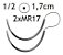 Pl Fio Polipropileno Nº 4-0 75cm 2 Ag 1/2 R 1,7cm Caixa Com 24 Unidades - Bioline - Imagem 9