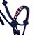 Cabresto Miçangas Com Cabo Cor Azul Marinho - Boots Horse - Imagem 2