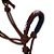 Cabresto Miçangas Com Cabo Cor Marrom - Boots Horse - Imagem 2