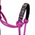 Cabresto Miçangas Com Cabo Cor Rosa - Boots Horse - Imagem 4