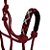 Cabresto Miçangas Com Cabo Cor Vinho - Boots Horse - Imagem 4