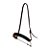 Gamarra Combat Em Couro Preto Com 1 Peia - Boots Horse - Imagem 1