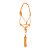 Cabresto Com Cabo Para Cavalo Laranja - Boots Horse - Imagem 1
