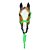 Cabresto Com Cabo Trançado de Paracord Verde Limão - Boots Horse - Imagem 2