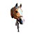 Cabresto Com Cabo Trançado de Paracord Marrom - Boots Horse - Imagem 4