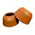 Cloches Protetores De Borracha Tam Médio Laranja - Boots Horse - Imagem 1