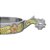 Espora Inox Crista Custom Floral - Boots Horse - Imagem 2