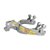 Espora Inox Crista Custom Floral - Boots Horse - Imagem 3