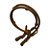 Rédea de Nylon Com Peia 8 Tentos Marrom - Boots Horse - Imagem 2
