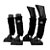 Conjunto De Liga Marchador Preto - Boots Horse - Imagem 1