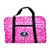 Bolsa Para Sela Em Nylon Estampa Botas Pink - Boots Horse - Imagem 1