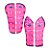 Kit Protetor de Viagem Longo Estampa Botas Pink - Boots Horse - Imagem 1