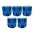 Atadura Elástica Autoaderente Azul Com Patinhas 5 cm x 4,5 mt Kit Com 5 Unidades - Syrvet - Imagem 1