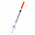 Seringa Para Insulina Com Agulha Fixa Com Trava 1 mL 6mmX0.25mm 31G - Sol-Care - Imagem 2
