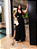 vestido longo feminino 100% liocel preto - Imagem 5