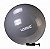 Bola de Pilates Premium 65cm Cinza - Liveup - Imagem 1