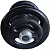 Dumbbell Pintado Pegada Emborrachada 14kg - Imagem 2