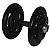 Dumbbell Pintado Pegada Emborrachada 14kg - Imagem 1