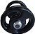 Dumbbell Pintado Pegada Emborrachada 22kg - Imagem 2