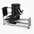 Leg Press Regulável c/ Hack 100kg - Alfa TX - Imagem 2