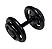 Dumbbell Emborrachado 36kg - Imagem 1