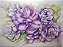 AQUARELA ORIGINAL VIOLETAS 1 - Imagem 2