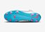 Chuteira Nike Mercurial Vapor 15 Club - Campo - Branco e Azul - Imagem 3