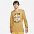 Camiseta Nike Manga Longa Estampada - Azul Marinho ou Amarelo - Imagem 5
