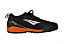Chuteira Society Anatomic Sys - Preta e Laranja - Imagem 1