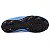 Chuteira Umbro Campo Cannon Jr Azul Preto Branco - Infantil - Imagem 6